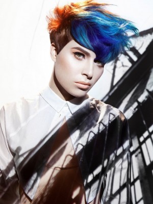 Punk-Mädchen-Haar-Farben 2013 