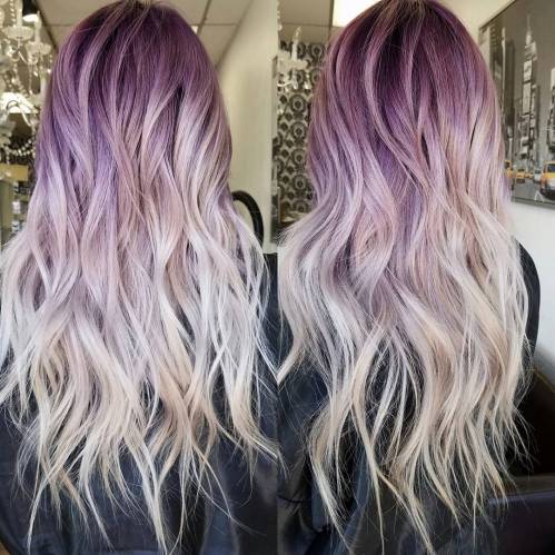 50 coole Ideen von Lavendel Ombre Hair und lila Ombre  