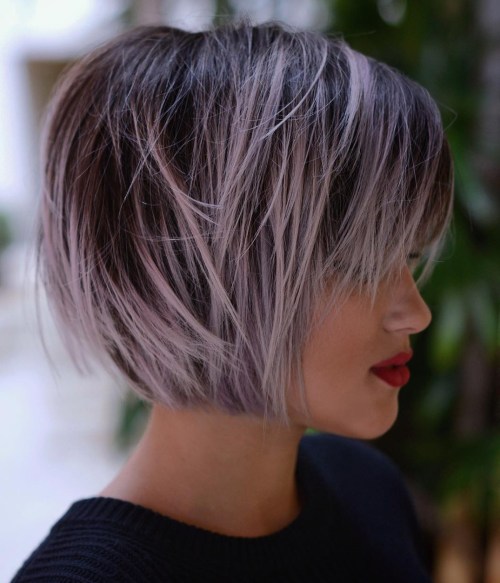 50 elegante kurze Bob Frisuren und Frisuren mit Pony  