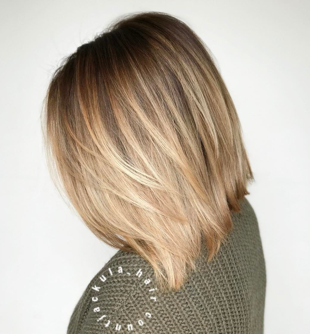 20 lange Choppy Bob Frisuren für Brünette und Blondinen  