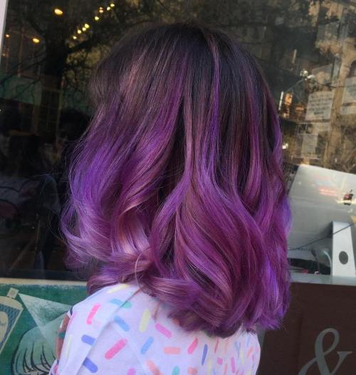 50 coole Ideen von Lavendel Ombre Hair und lila Ombre  