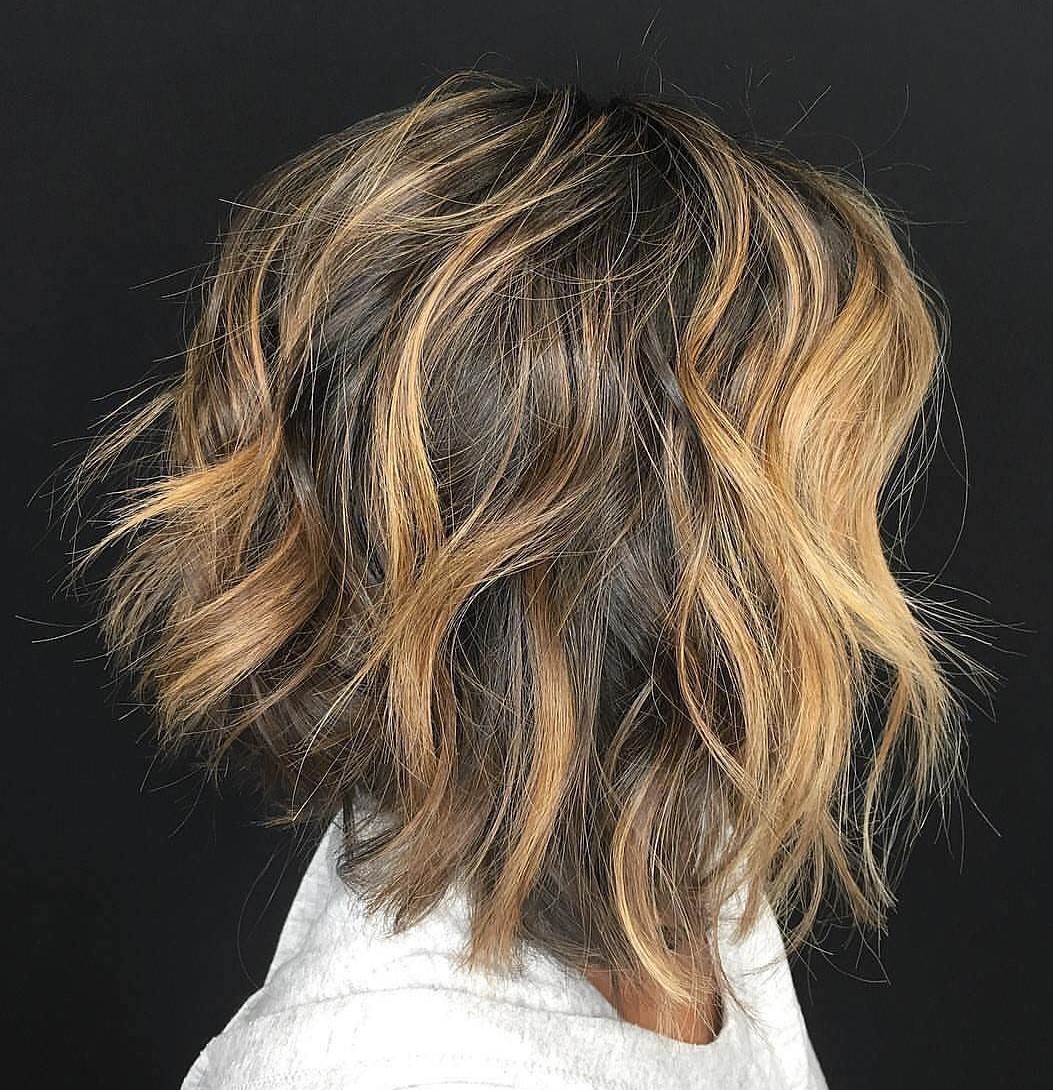 20 lange Choppy Bob Frisuren für Brünette und Blondinen  