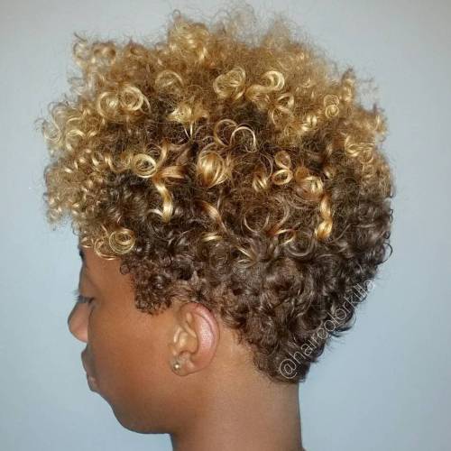 40 süße konische natürliche Frisuren für Afro-Haar  