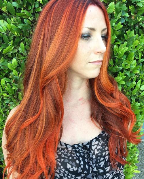 20 Burnt Orange Haarfarbe Ideen zu versuchen  