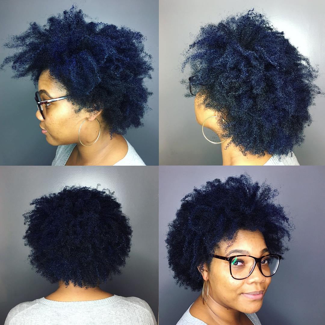 Blue Black Hair: Wie man es richtig macht  