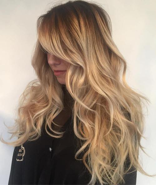 40 stilvolle Frisuren für lange blonde Haare  