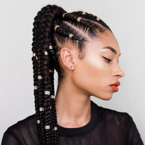 20 Super Hot Cornrow Braid Frisuren  