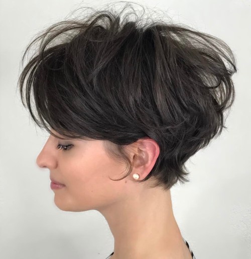 Pixie Haircuts für dickes Haar - 50 Ideen der idealen kurzen Haarschnitte  