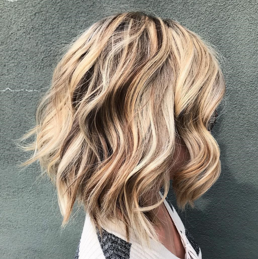 20 lange Choppy Bob Frisuren für Brünette und Blondinen  