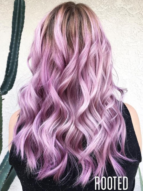 50 coole Ideen von Lavendel Ombre Hair und lila Ombre  