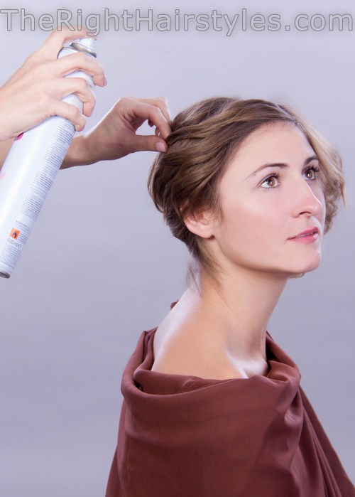 How To: Eleganter Hochsteckfrisur für kurzes feines Haar  