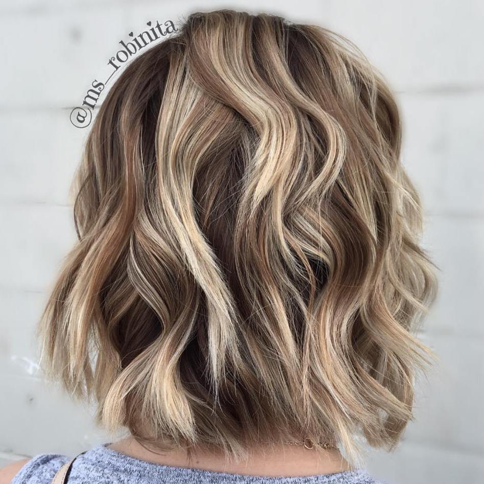 50 Ideen für hellbraunes Haar mit Highlights und Lowlights  