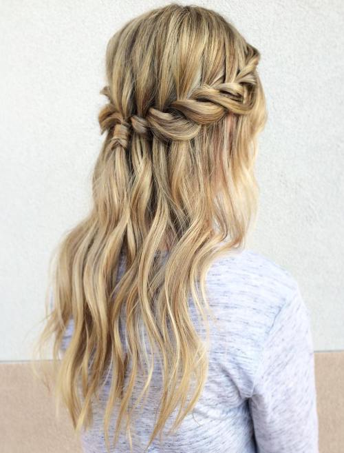 40 fließende Wasserfall Braid Styles  