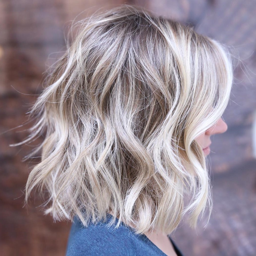 20 lange Choppy Bob Frisuren für Brünette und Blondinen  