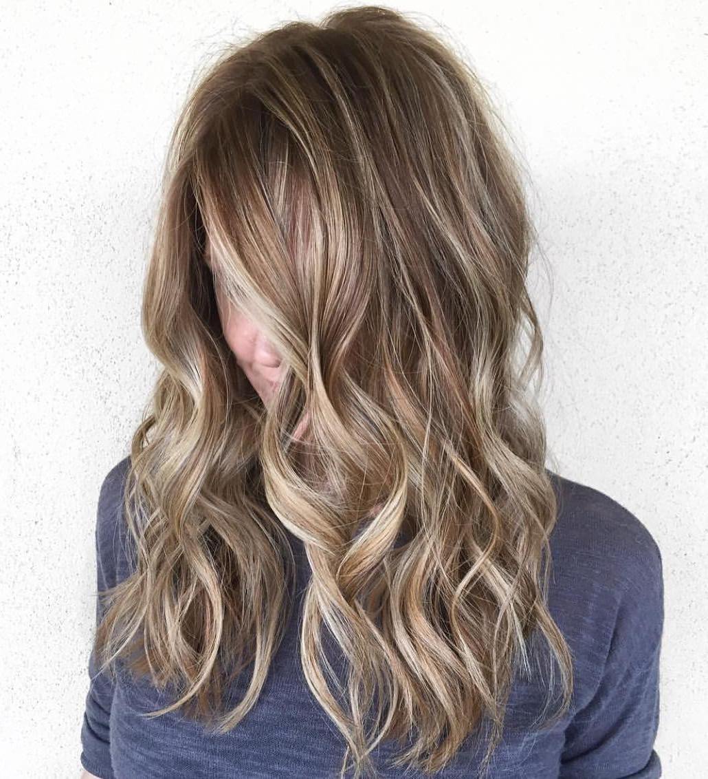 50 Ideen für hellbraunes Haar mit Highlights und Lowlights  