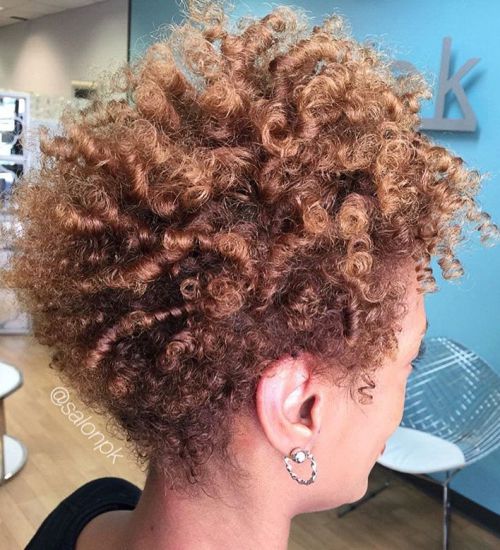 40 süße konische natürliche Frisuren für Afro-Haar  