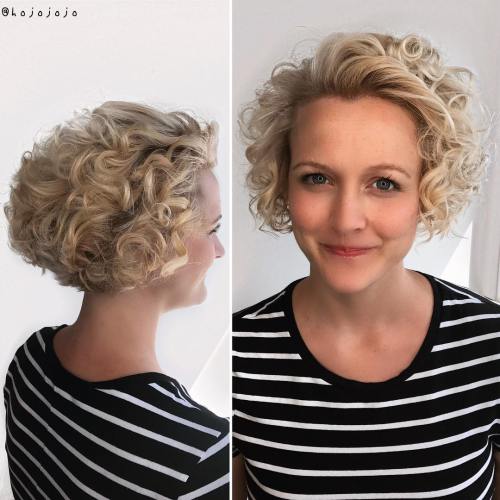 60 schönsten kurzen welligen Frisuren  