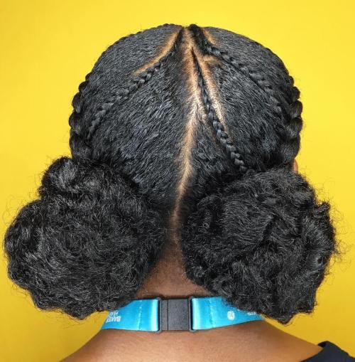 20 Super Hot Cornrow Braid Frisuren  