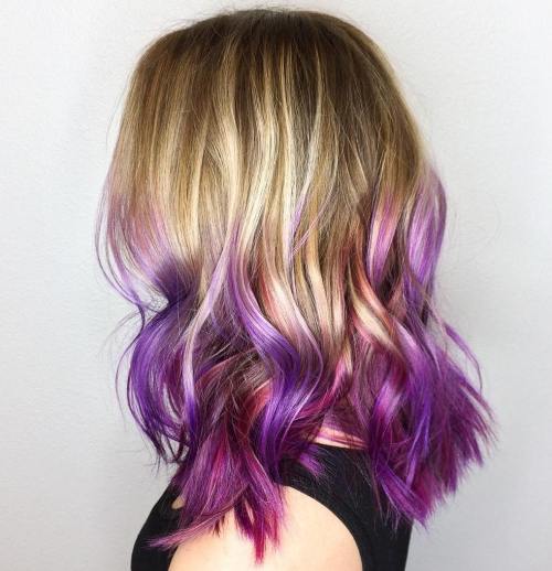 50 coole Ideen von Lavendel Ombre Hair und lila Ombre  