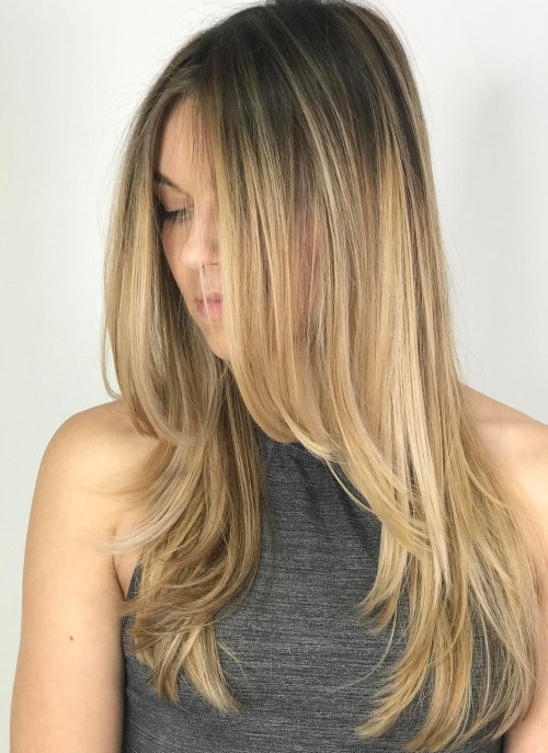 80 Cute Layered Frisuren und Schnitte für langes Haar  