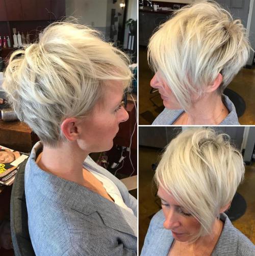 60 wunderschöne lange Pixie Frisuren  