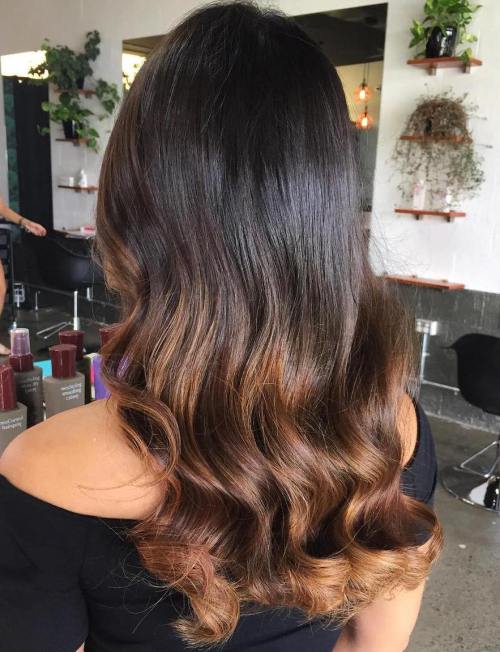 60 besten Ombre Haarfarbe Ideen für blond, braun, rot und schwarz Haar  