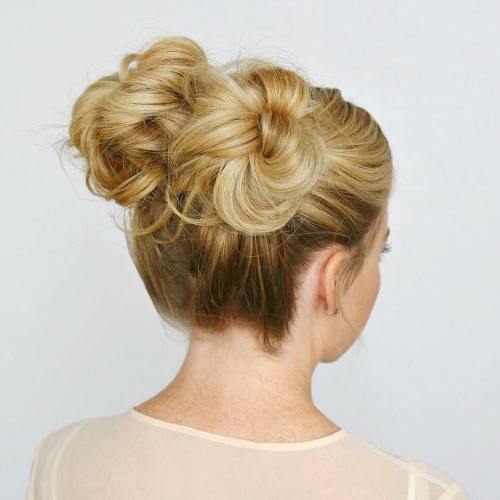 35 einfache und hübsche Top Knot Frisuren  