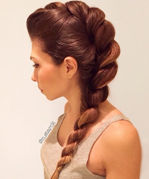 20 inspirierende Ideen für Seil Braid Frisuren  