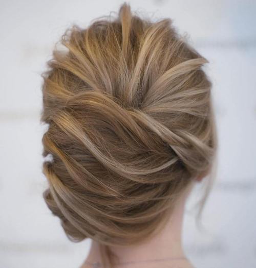 50 stilvolle französische Twist Updos  