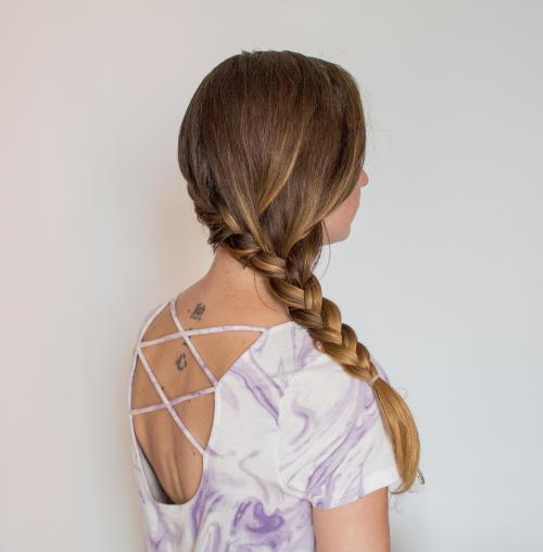 15 einfache lose französische Braid Frisuren  