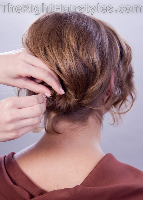 How To: Eleganter Hochsteckfrisur für kurzes feines Haar 