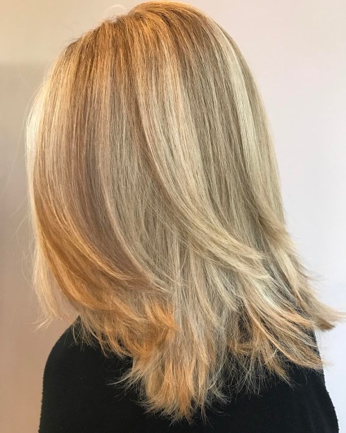 60 Spaß und schmeichelhafte mittlere Frisuren für Frauen  