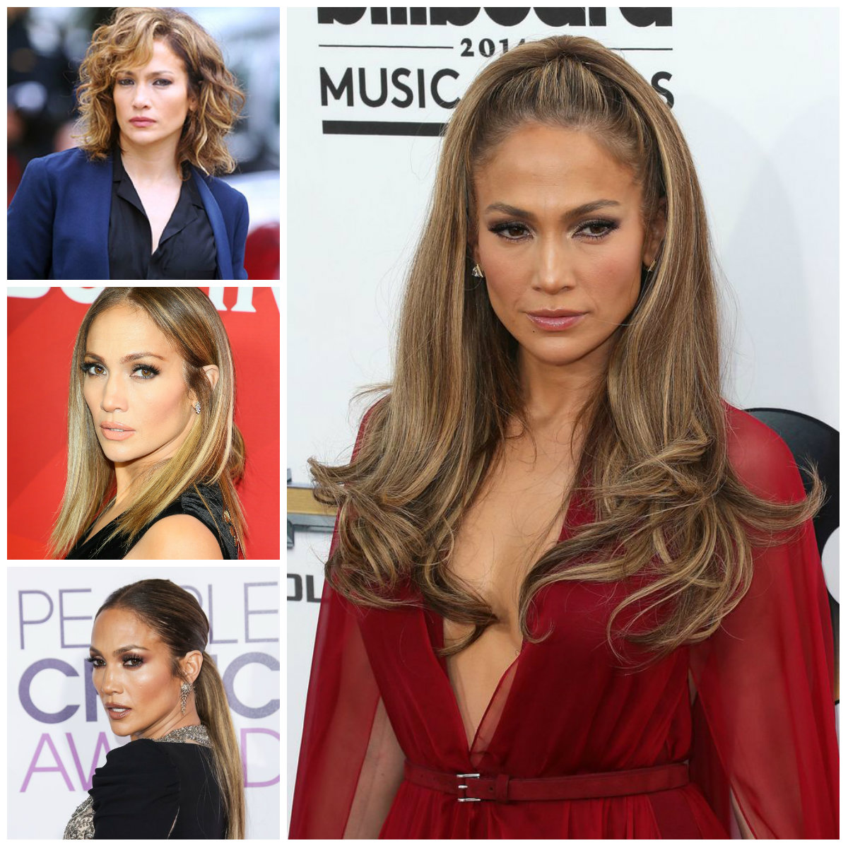 Jennifer Lopez Ever-Changing Frisuren  