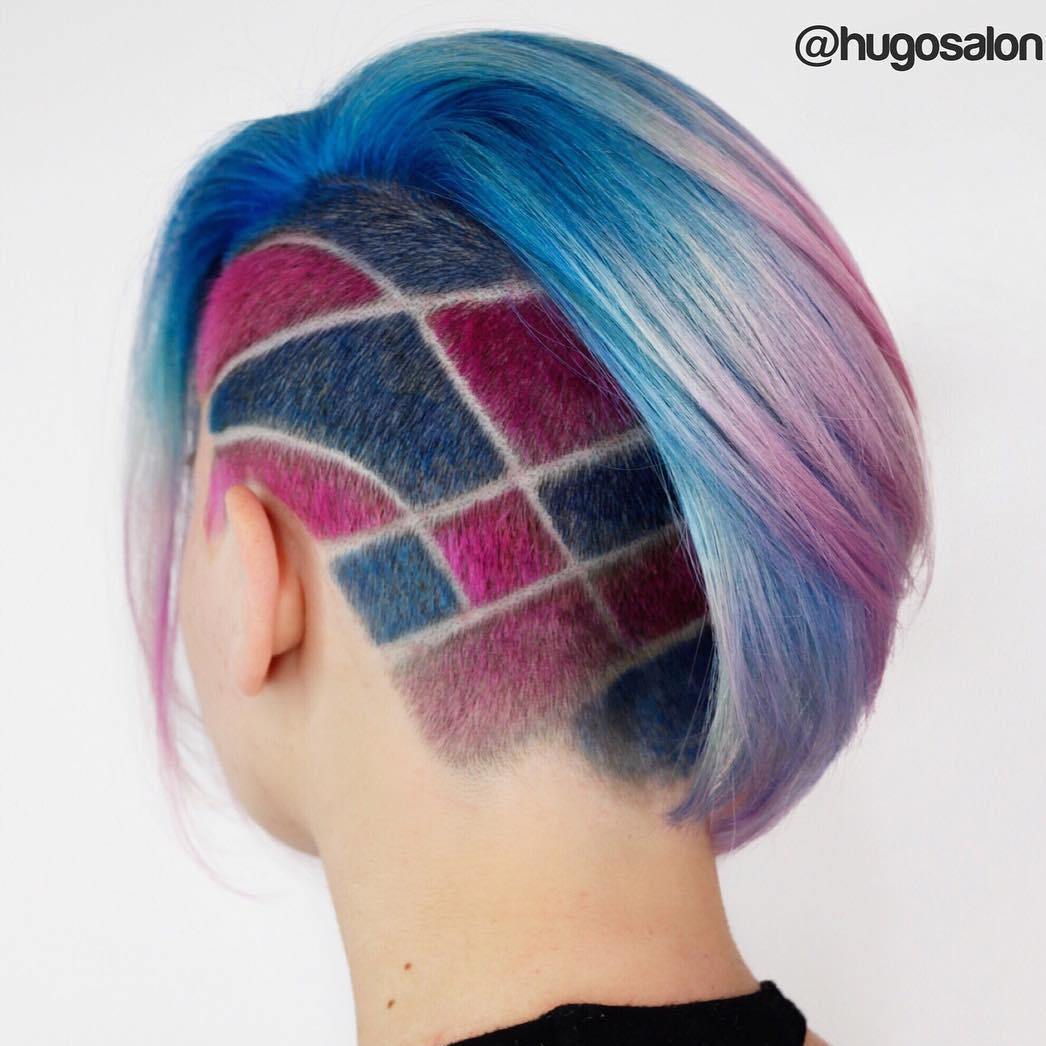 20 Undercut Haar Tattoo Ideen für Mädchen  