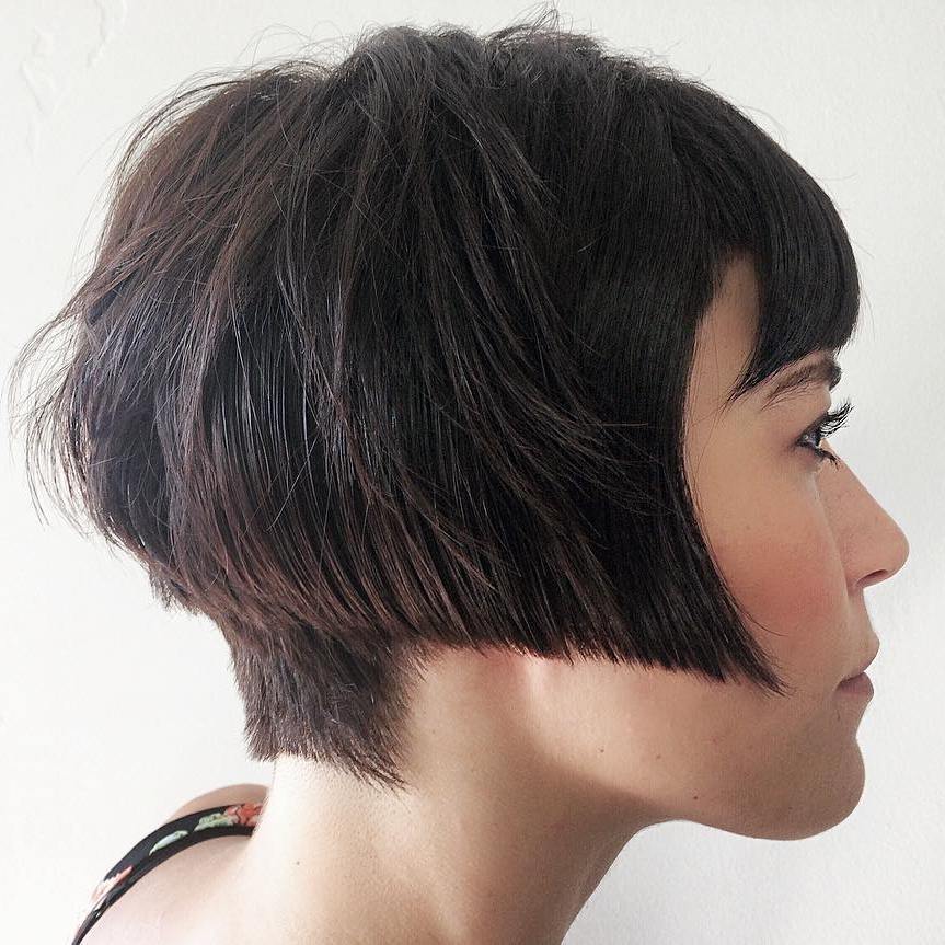 50 elegante kurze Bob Frisuren und Frisuren mit Pony  