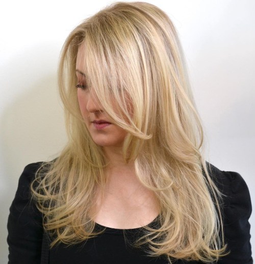 40 Bild-Perfect Frisuren für lange dünne Haare 