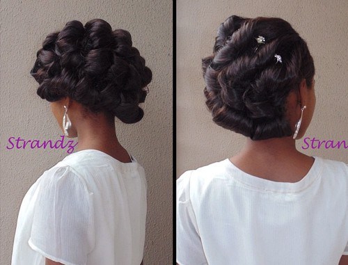 50 Superb Black Hochzeit Frisuren  