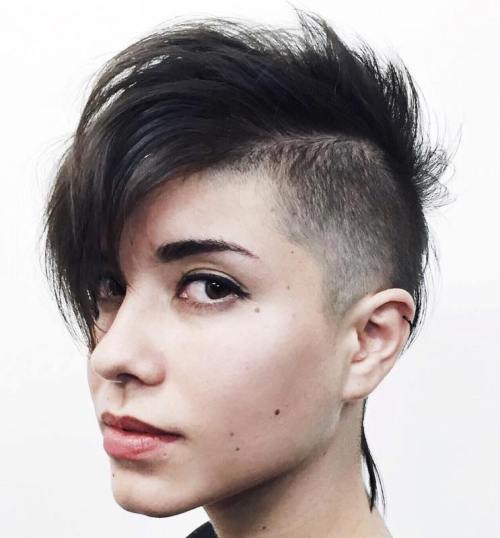 35 kurze Punk Frisuren, um Ihre Fantasie zu rocken 