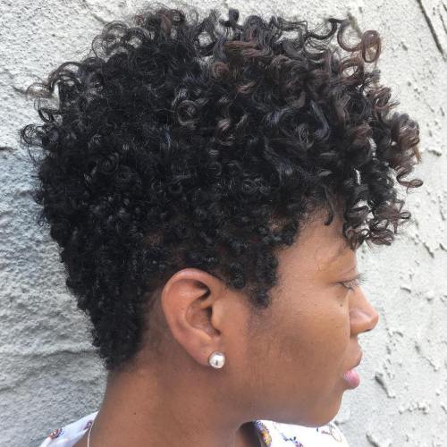 40 süße konische natürliche Frisuren für Afro-Haar  